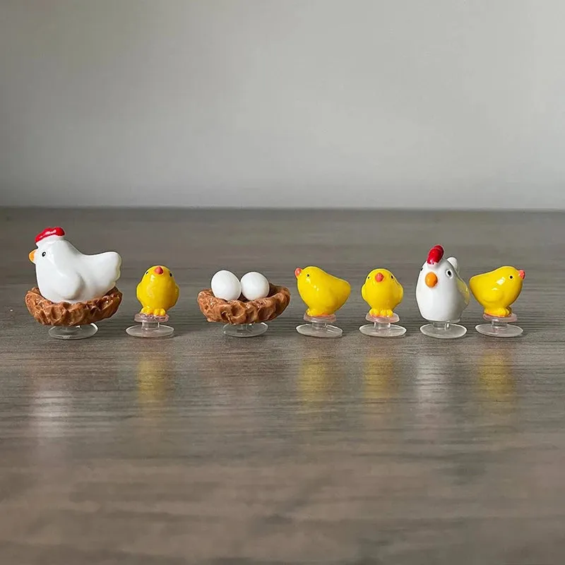 3D Shoe Charms Cute Chickens