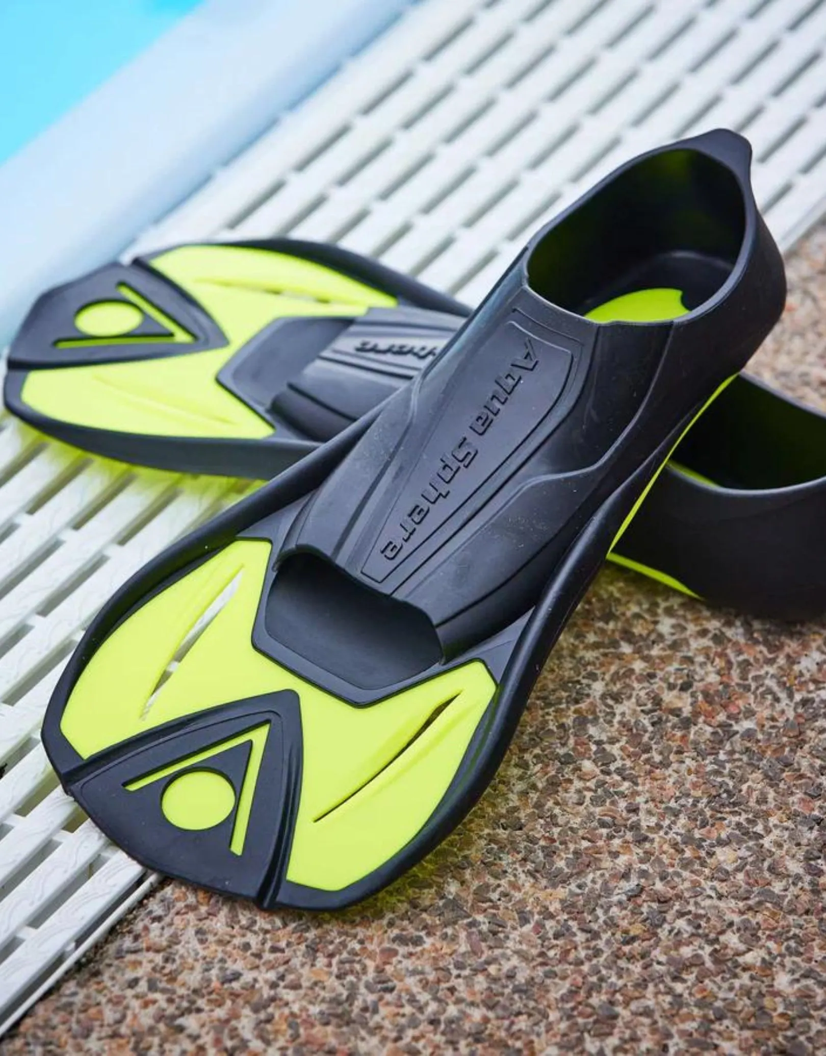 Aqua Sphere Microfins - Yellow/Black