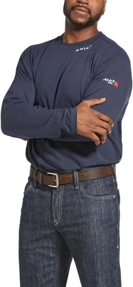 ARIAT Navy Base Layer Tee Shirt