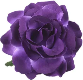Beautiful Rose Flower Hair Clip Pin up Flower Brooch for Party Travel Festivals