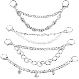 CityComfort Clog Charms, Mixed Shoe Decoration Charms Clog Chains Multipac