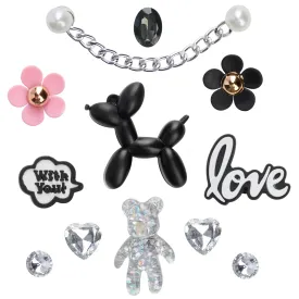 CityComfort Clog Charms, Mixed Shoe Decoration Charms - Multi
