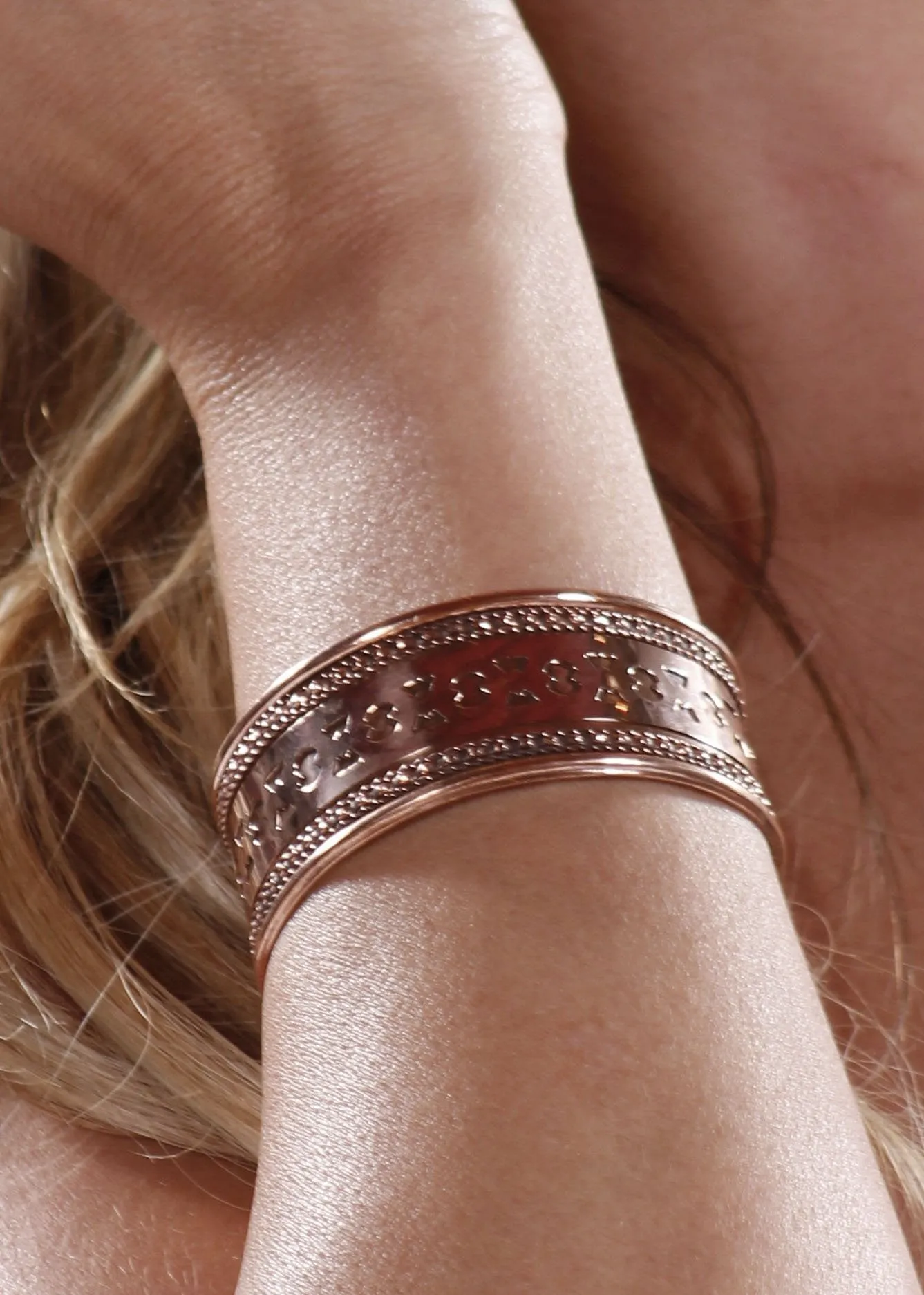 Copper Arm Band | GRECALO