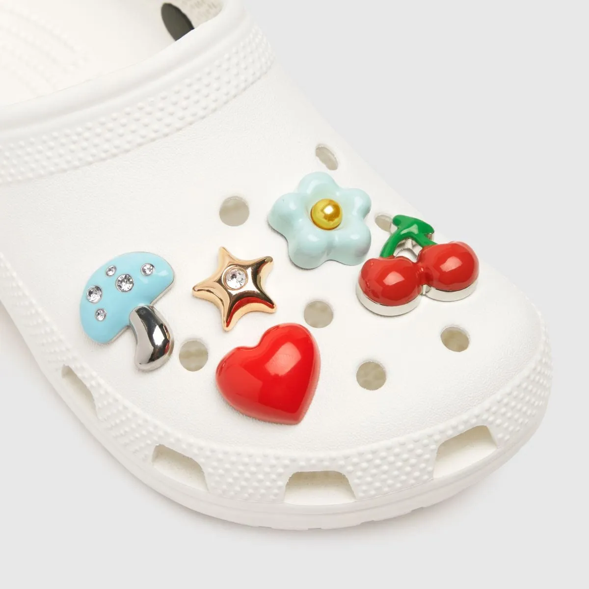 Crocs multi jibbitz puffy metals 5 pack