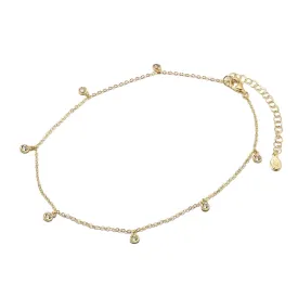 Dakota Tiny Dangle Anklet