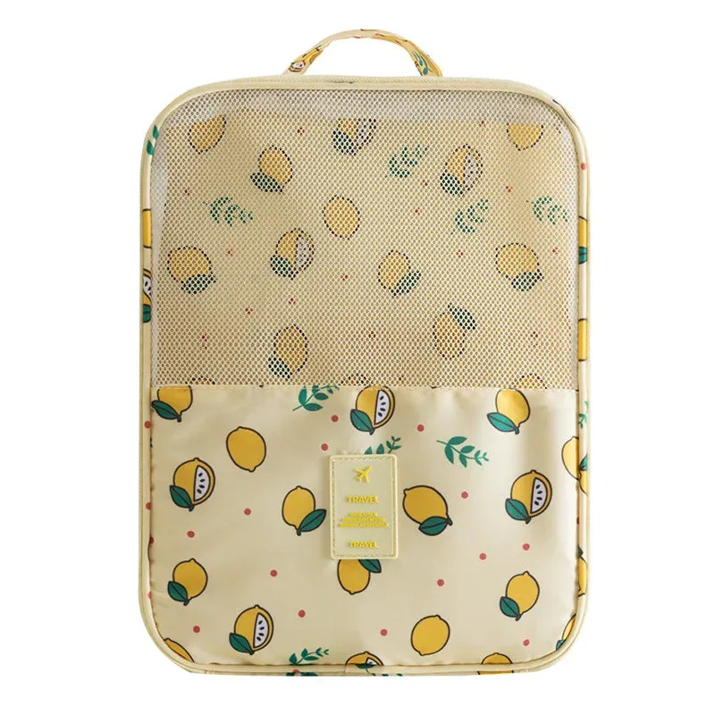 Double Layer Women's Travel Shoe Bag