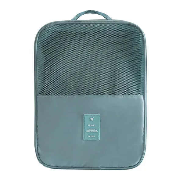 Double Layer Women's Travel Shoe Bag