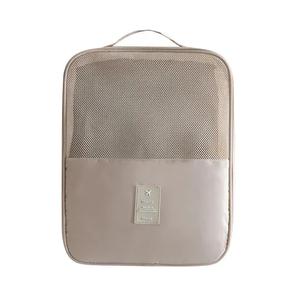 Double Layer Women's Travel Shoe Bag