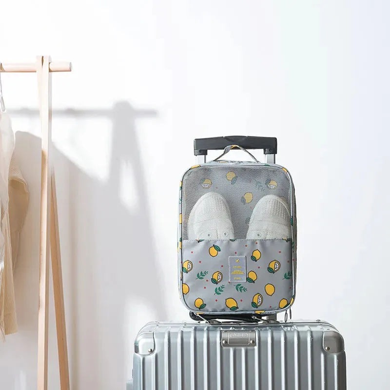 Double Layer Women's Travel Shoe Bag