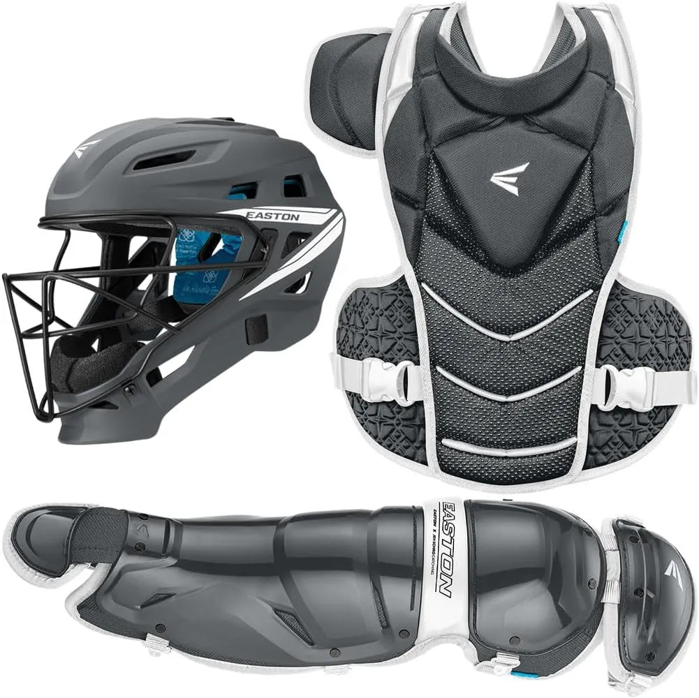 Easton | JEN SCHRO The Very Best Fastpitch Softball Catcher's Equipment | Box Set | NOCSAE Certified | Multiple Sizes/Colors