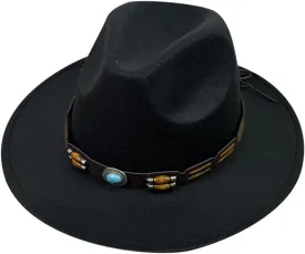 Fashion Fedora Fedoras Men Wide for Women Dress Hat Women's and Hats Baseball Cap Hats Western Cowboy Hat Bands for Men