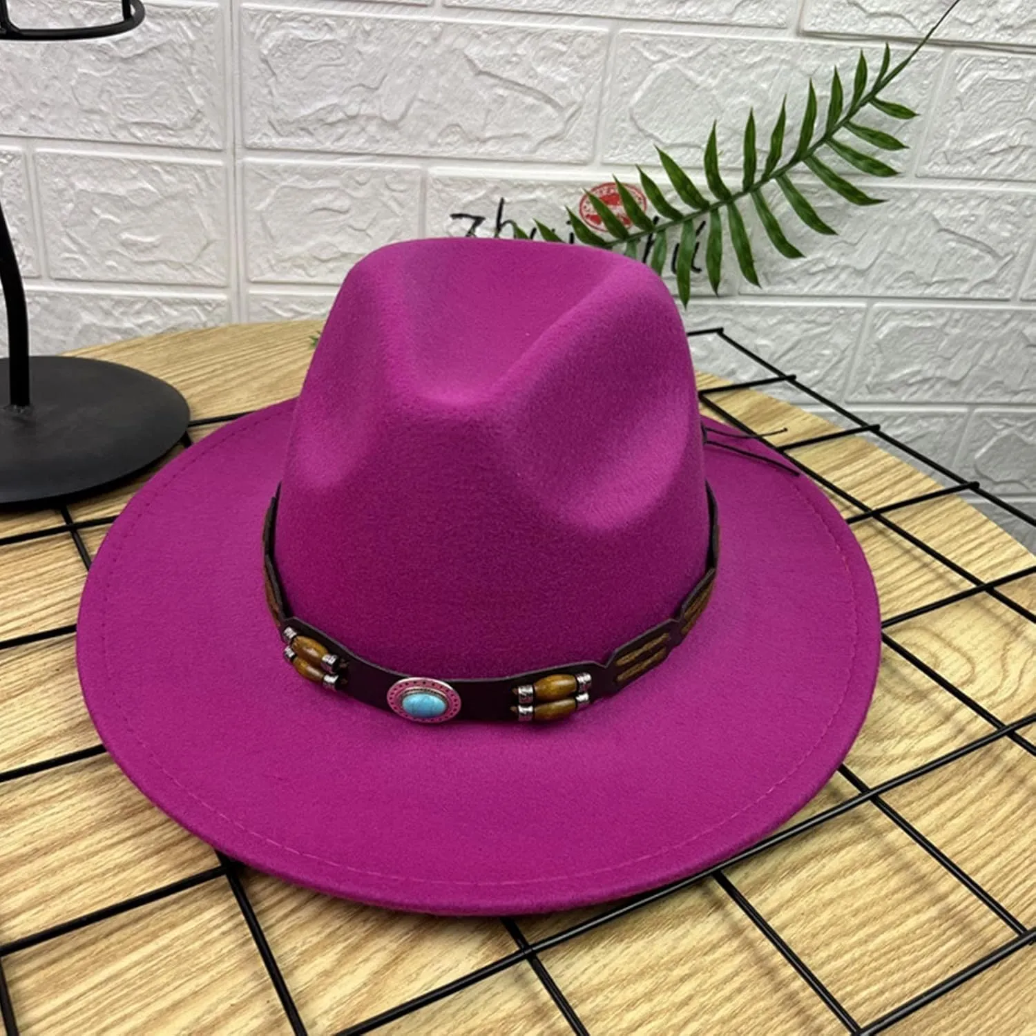 Fashion Fedora Fedoras Men Wide for Women Dress Hat Women's and Hats Baseball Cap Hats Western Cowboy Hat Bands for Men