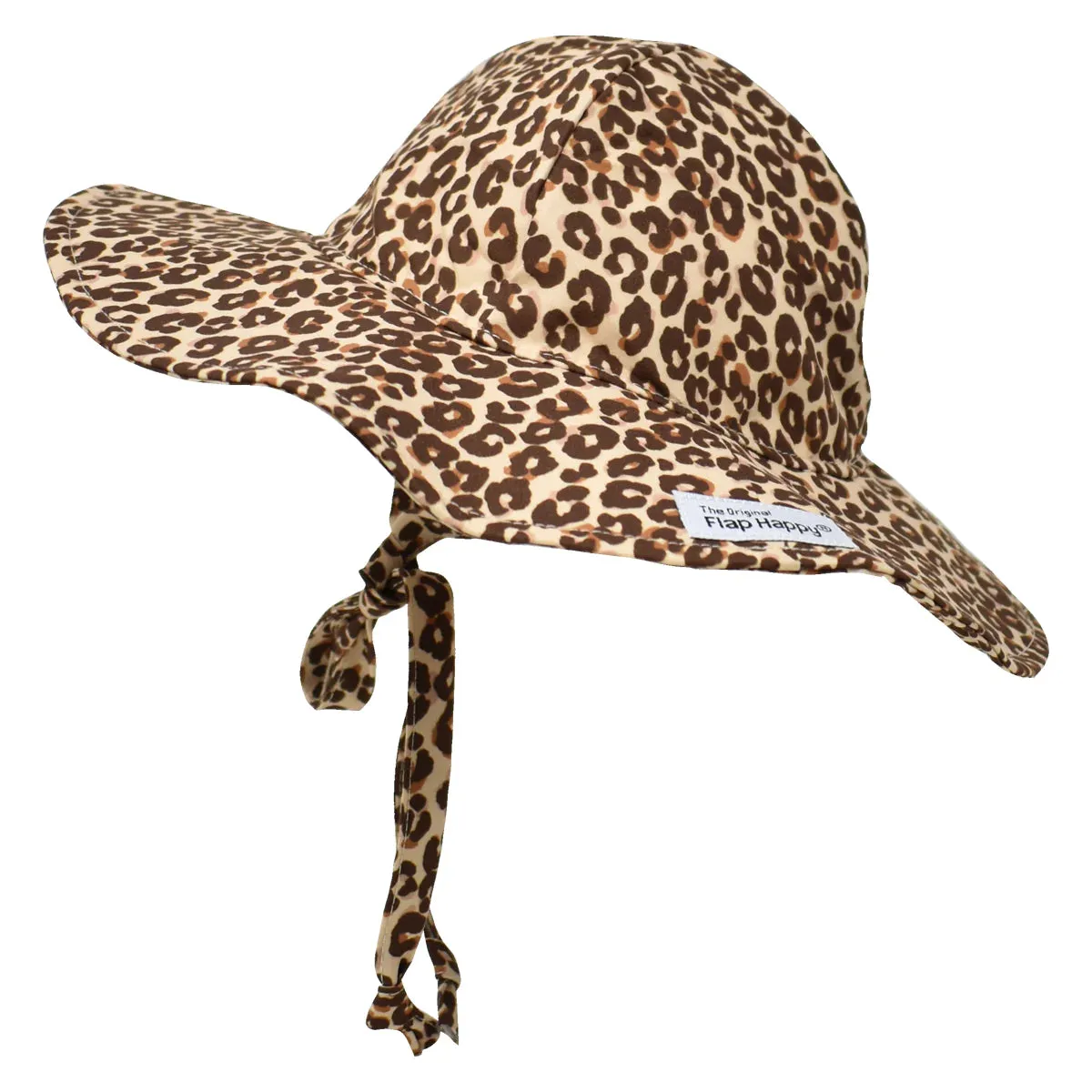 Flap Happy UPF 50  Wide Brim Sun Hat | Luxxe Leopard