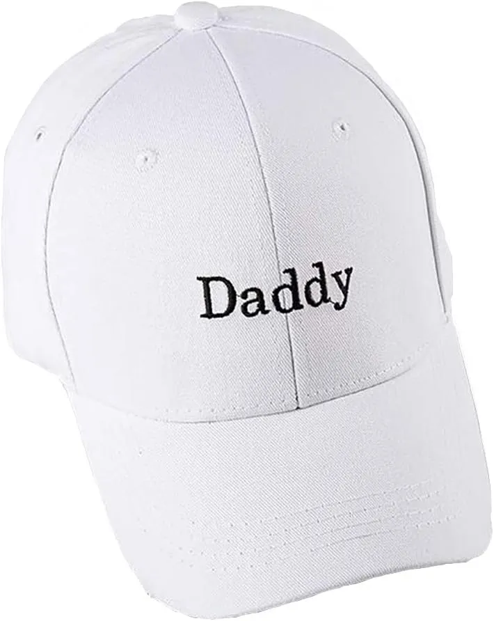 Foetest Cap Adjustable Baseball Cap Daddy Hat Headdress Dad-Cap Hat Sunhat Hip-Hop Flat Snapback
