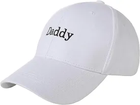 Foetest Cap Adjustable Baseball Cap Daddy Hat Headdress Dad-Cap Hat Sunhat Hip-Hop Flat Snapback