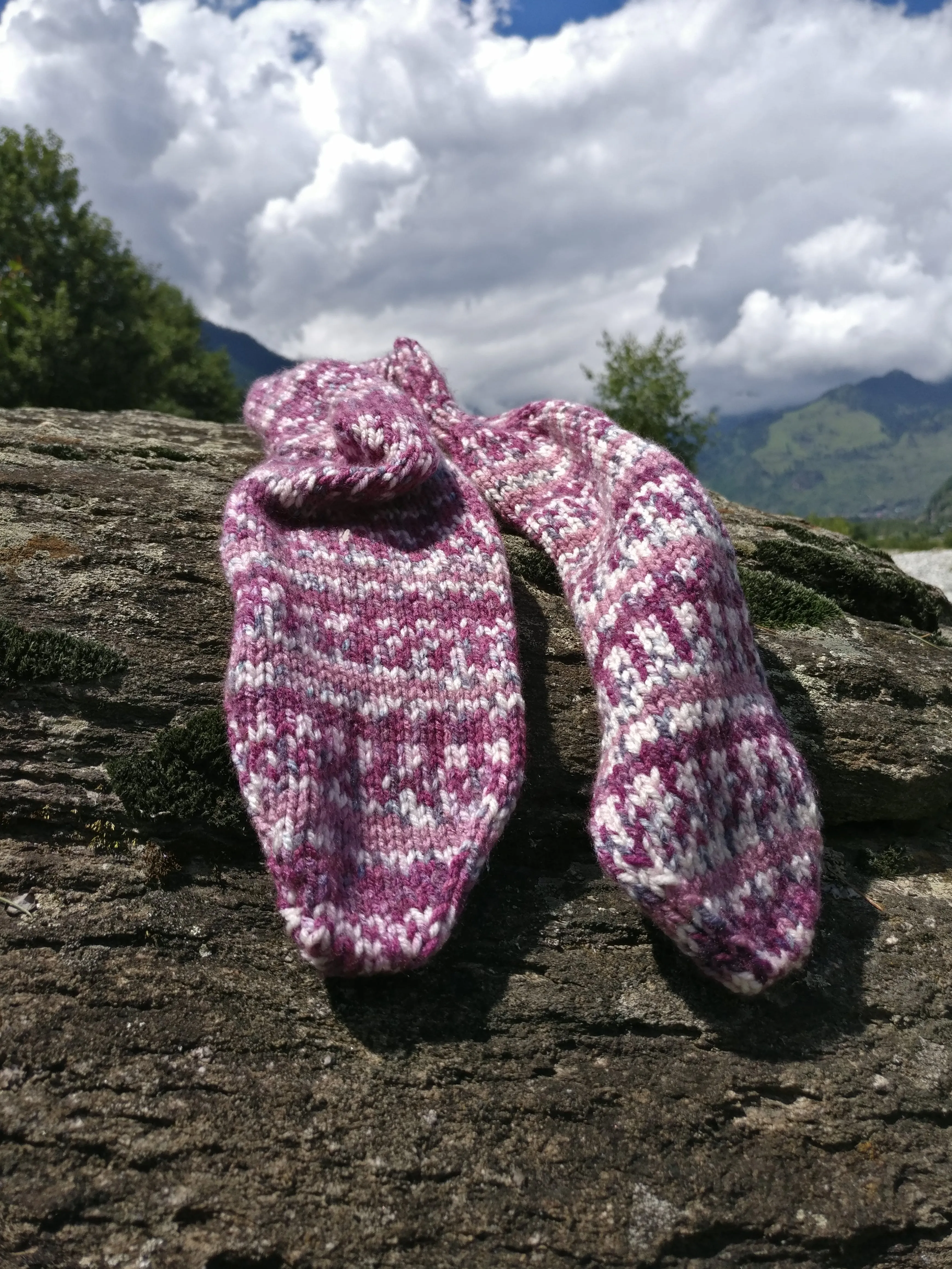 Hand knit Woollen Socks