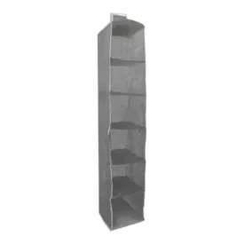 Hanging Shoe & Clothes Storage 6 Division 23x27x118cm