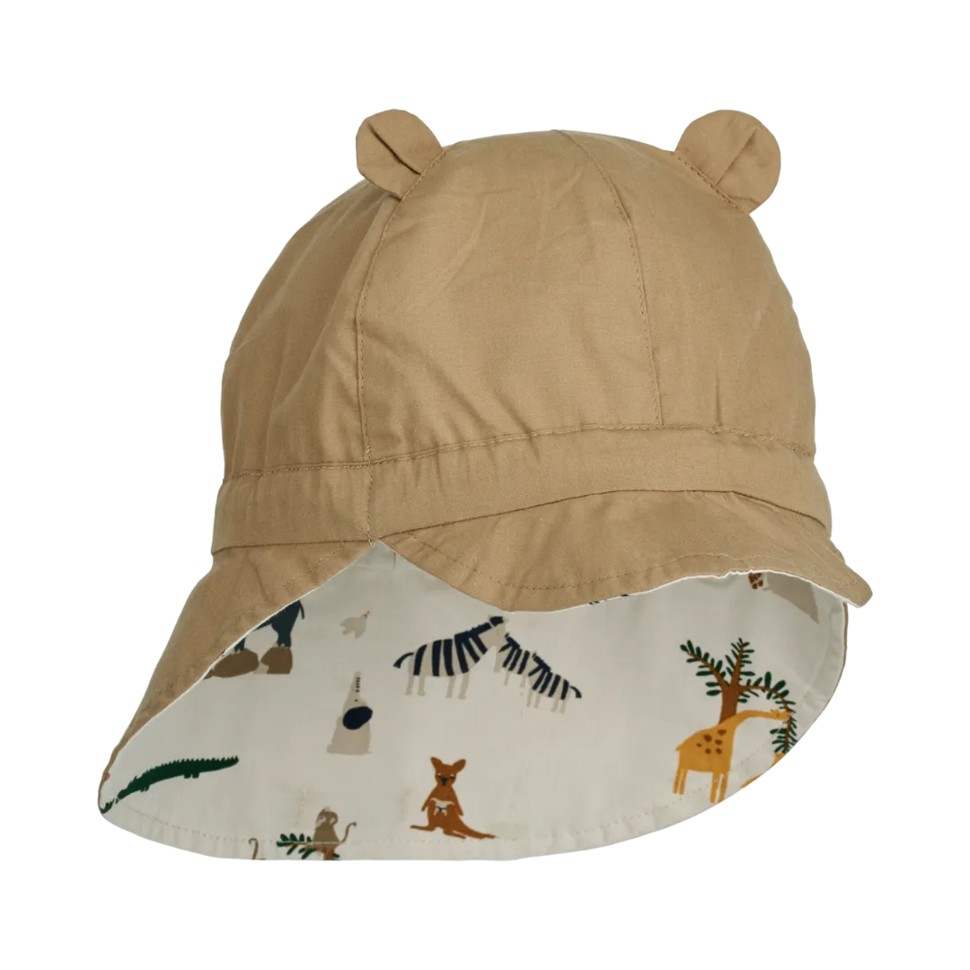 Liewood - Reversible Hat with Ears (All Together/Sandy)