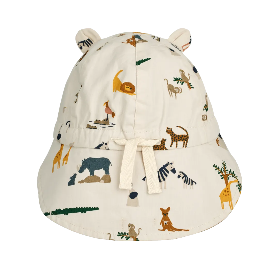 Liewood - Reversible Hat with Ears (All Together/Sandy)