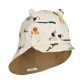 Liewood - Reversible Hat with Ears (All Together/Sandy)