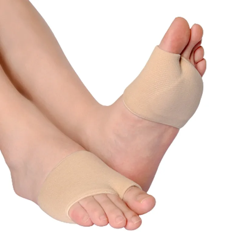 Non-Slip Silicone Metatarsal Forefoot Pads Heel Gel Insoles