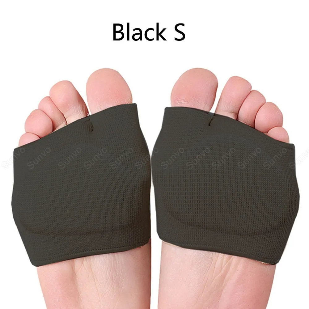 Non-Slip Silicone Metatarsal Forefoot Pads Heel Gel Insoles
