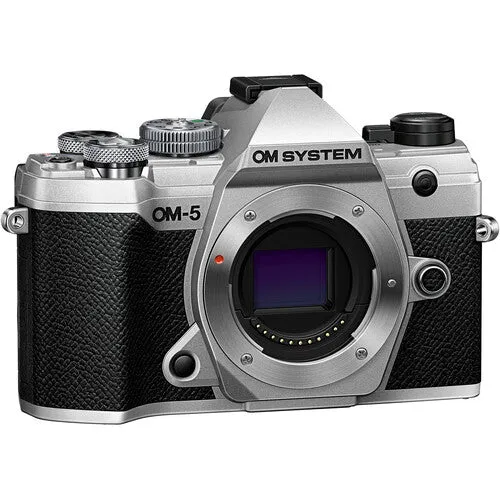 OM SYSTEM OM-5 Mirrorless Camera - Silver