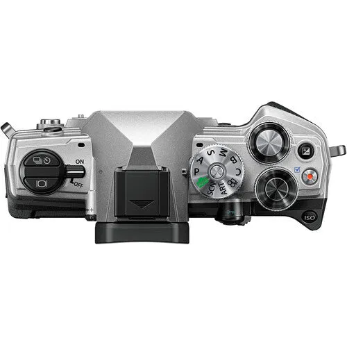 OM SYSTEM OM-5 Mirrorless Camera with 12-45mm f-4 PRO Lens Silver