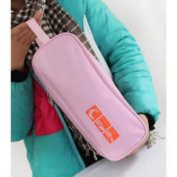 Portable Travel Shoes Organizer Storage Bag (random Color)
