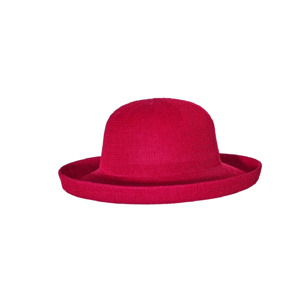 Rolled Knit Sun Hat