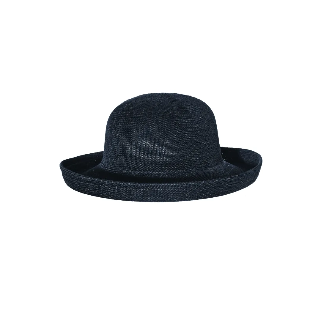 Rolled Knit Sun Hat
