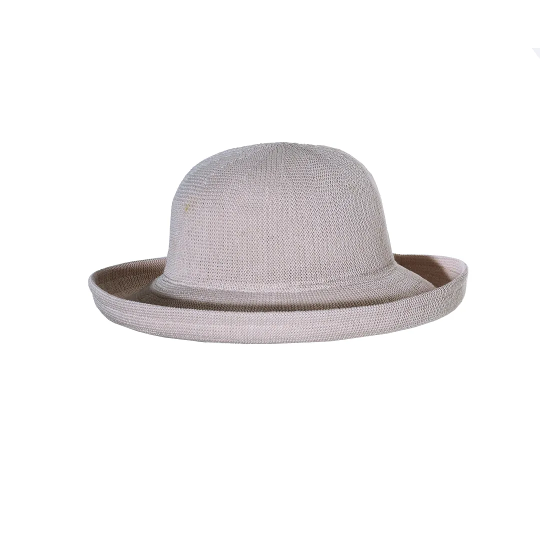 Rolled Knit Sun Hat