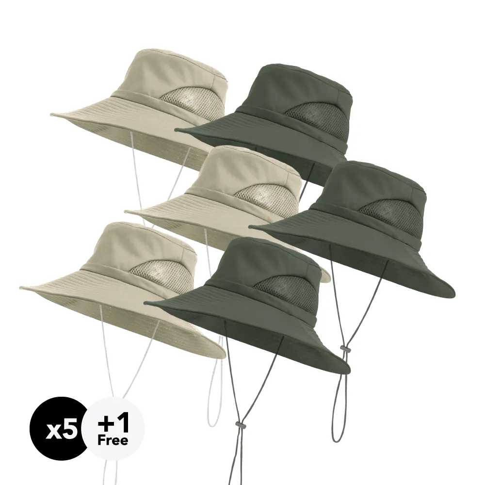 Satin-Lined, Waterproof Sun Hat, Bundle Hat (6)