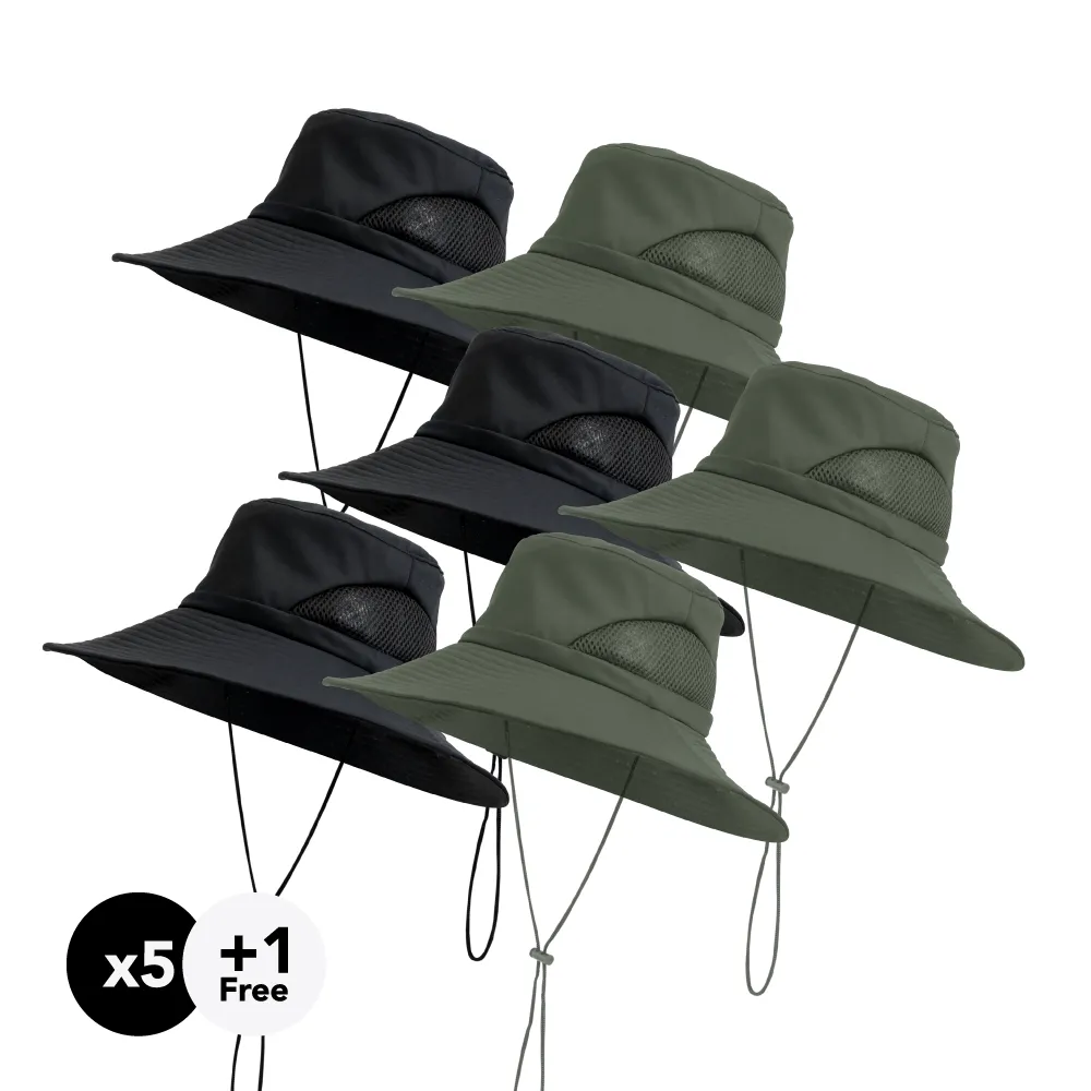 Satin-Lined, Waterproof Sun Hat, Bundle Hat (6)