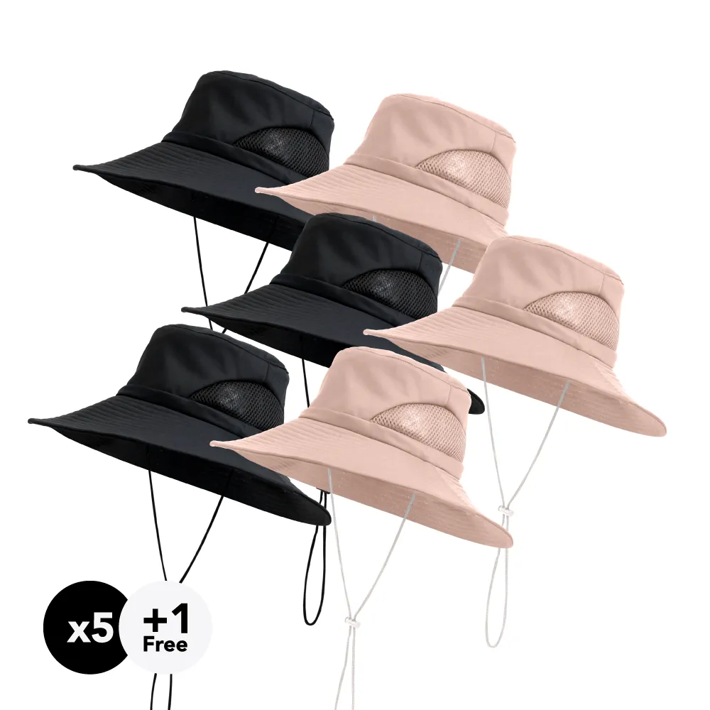 Satin-Lined, Waterproof Sun Hat, Bundle Hat (6)