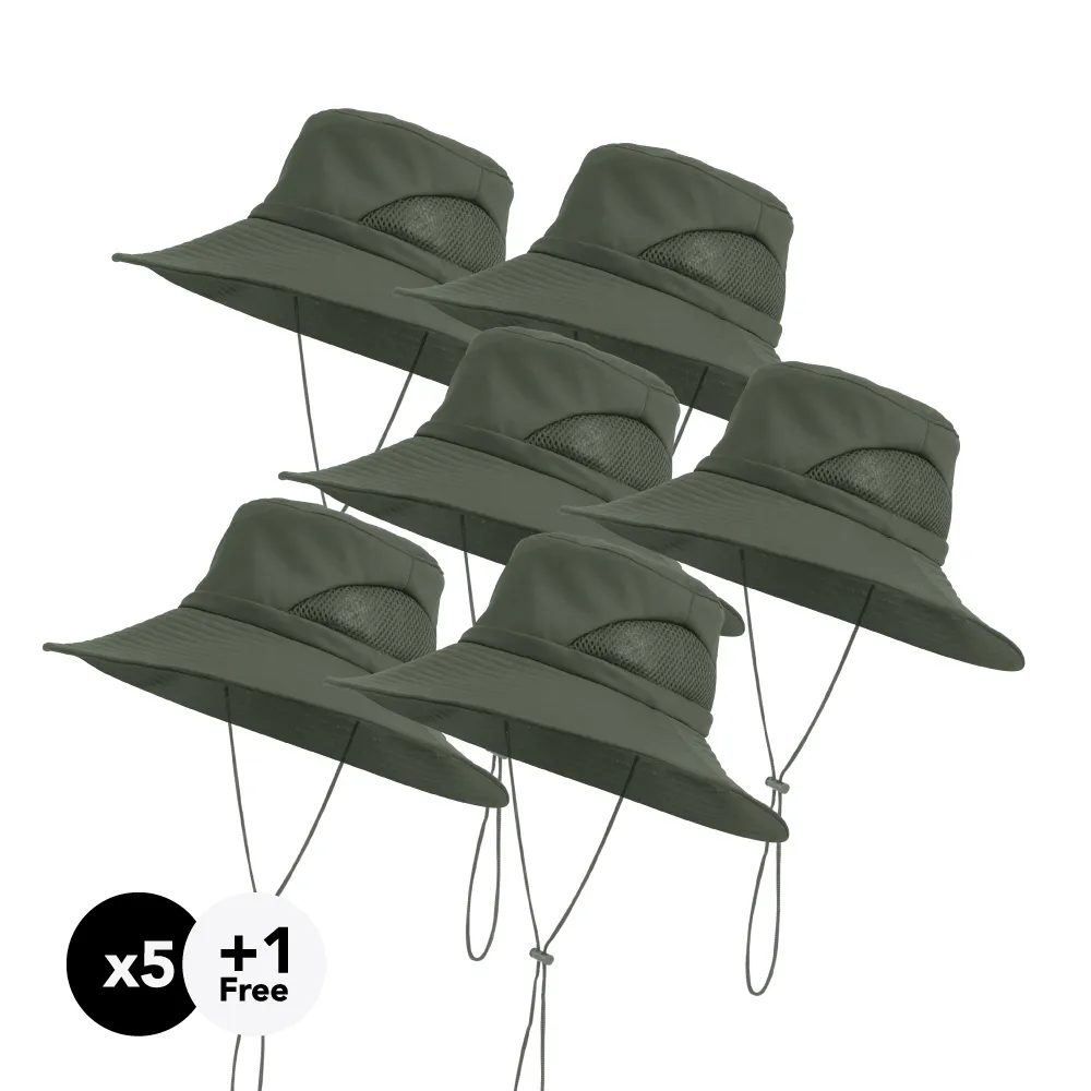 Satin-Lined, Waterproof Sun Hat, Bundle Hat (6)
