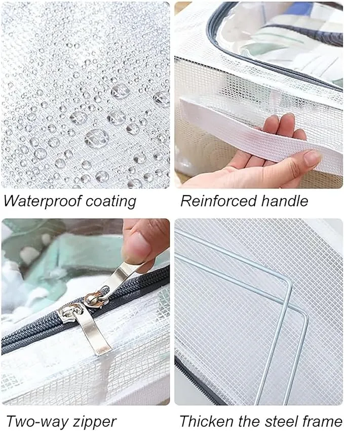 Storage Bag Organizer with Zipper - (27 Litre)
