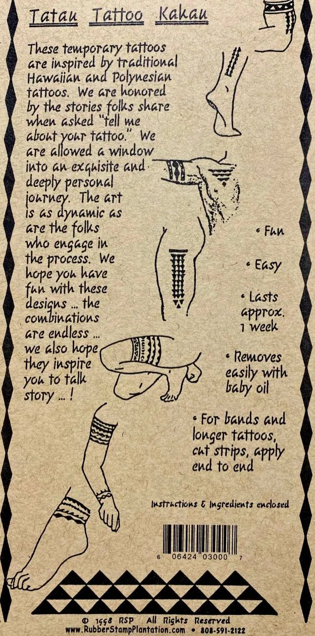 Tahitian Band Tattoos #3021