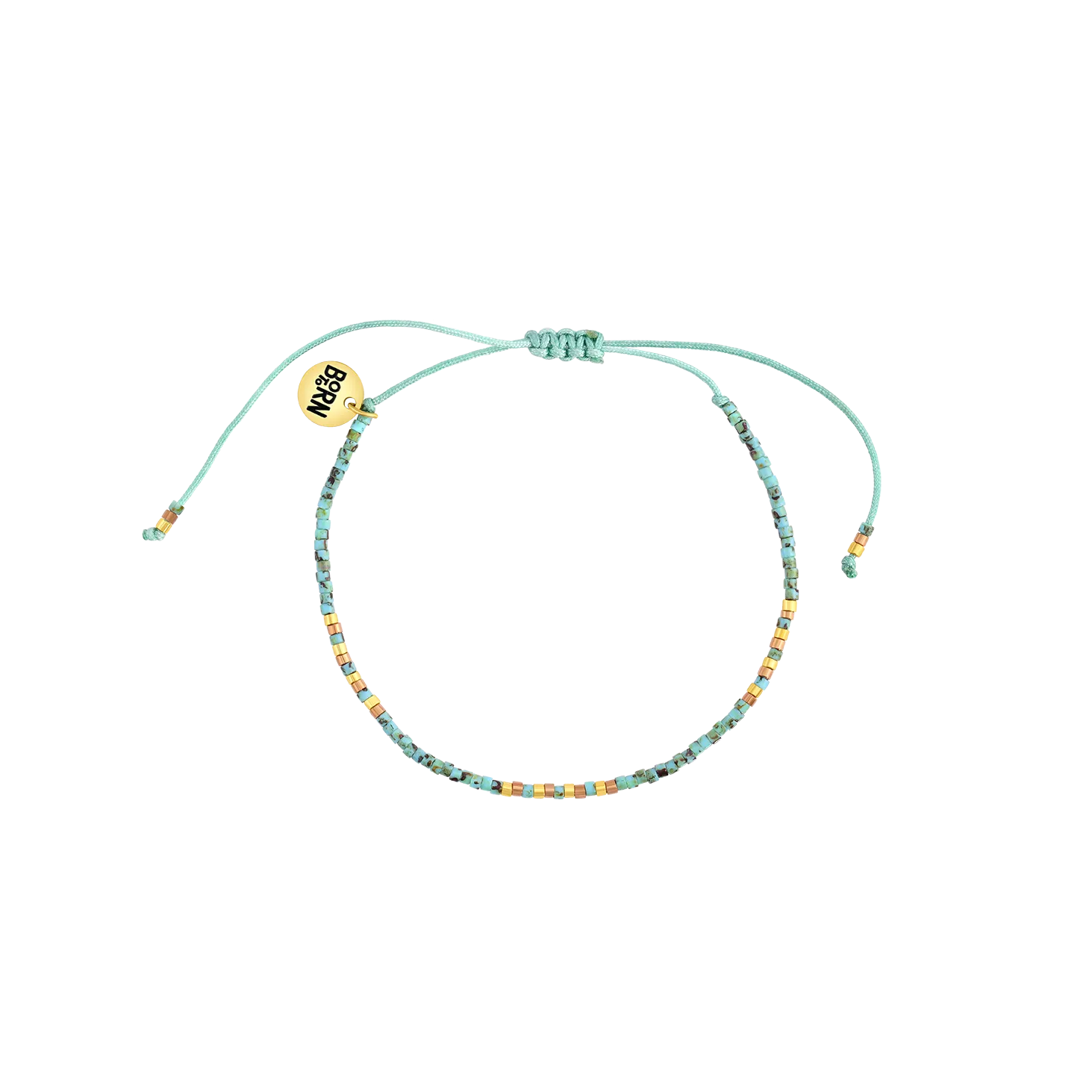 Tidepool Adjustable Beaded Bracelet