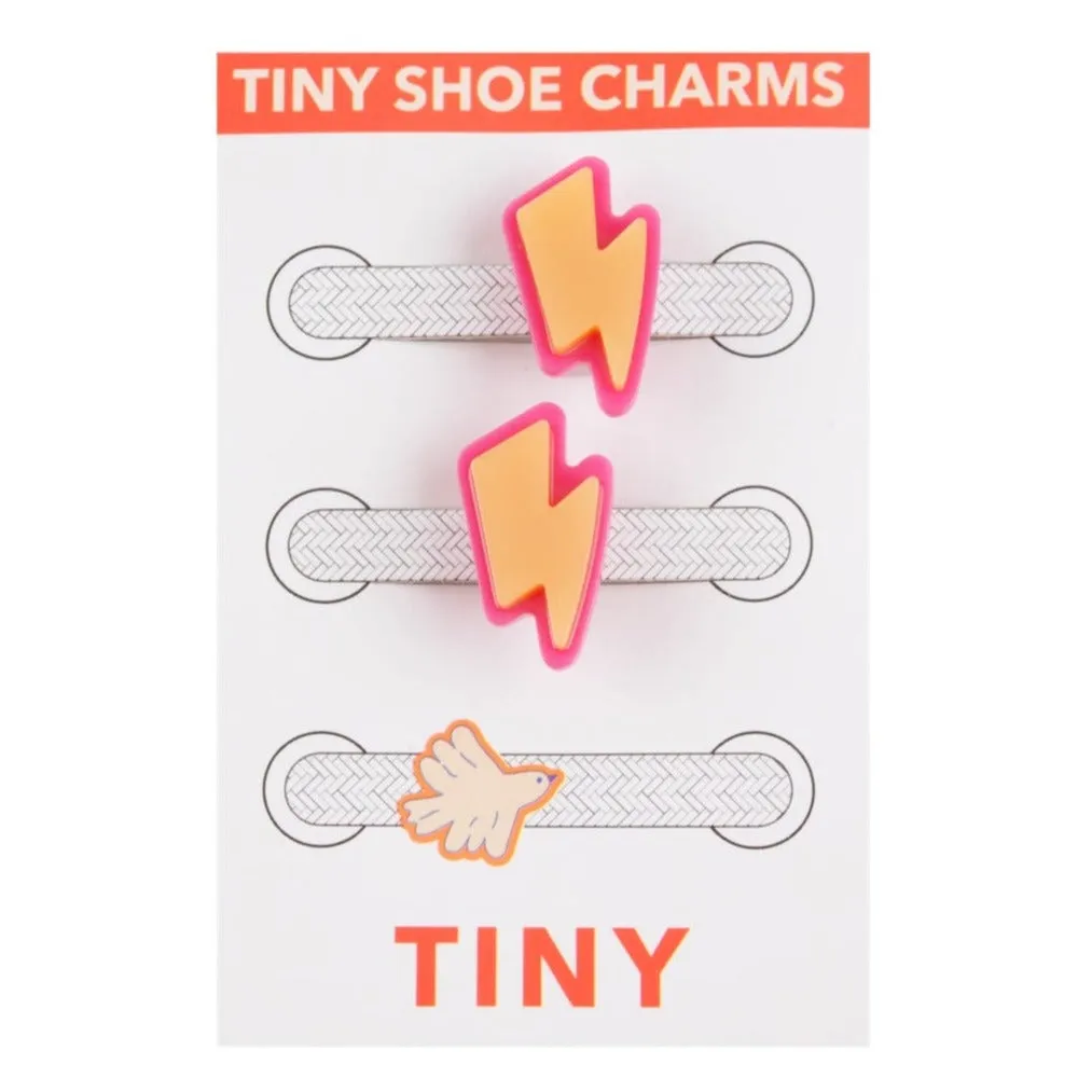 Tiny Cottons - Lightning shoe charms