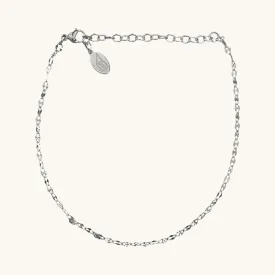 Waterproof Silver Eve Anklet