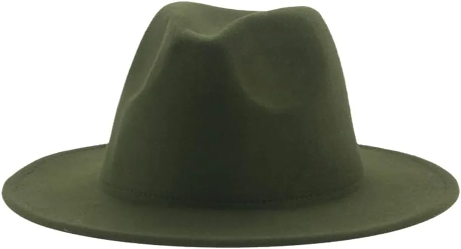Women Winter Luxury Fedora Hat Man Hats Formal Wedding Decorate Panama Cap Fedoras