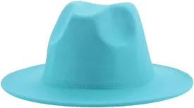 Women Winter Luxury Fedora Hat Man Hats Formal Wedding Decorate Panama Cap Fedoras