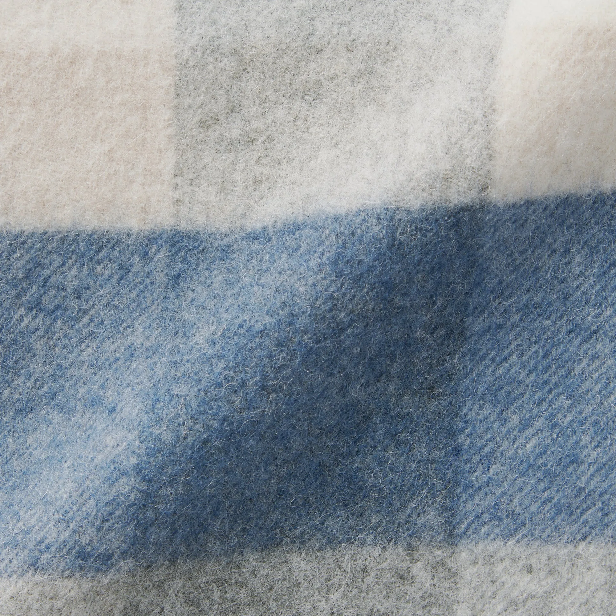 Wool Blanket Patterned Stole