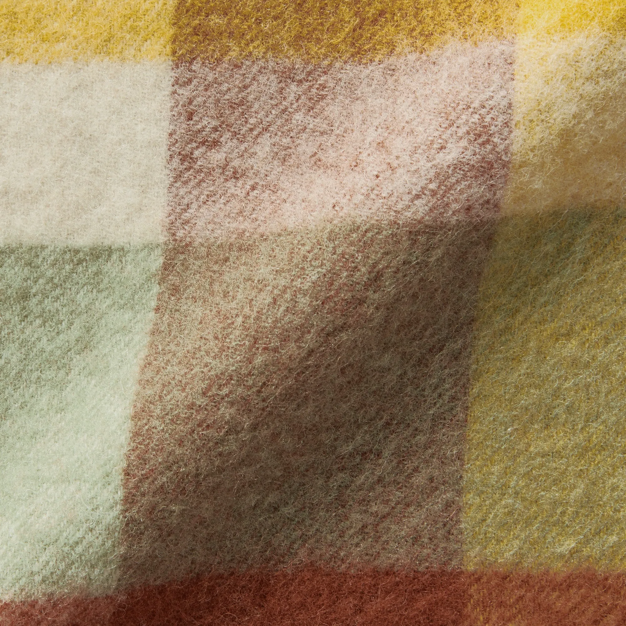 Wool Blanket Patterned Stole