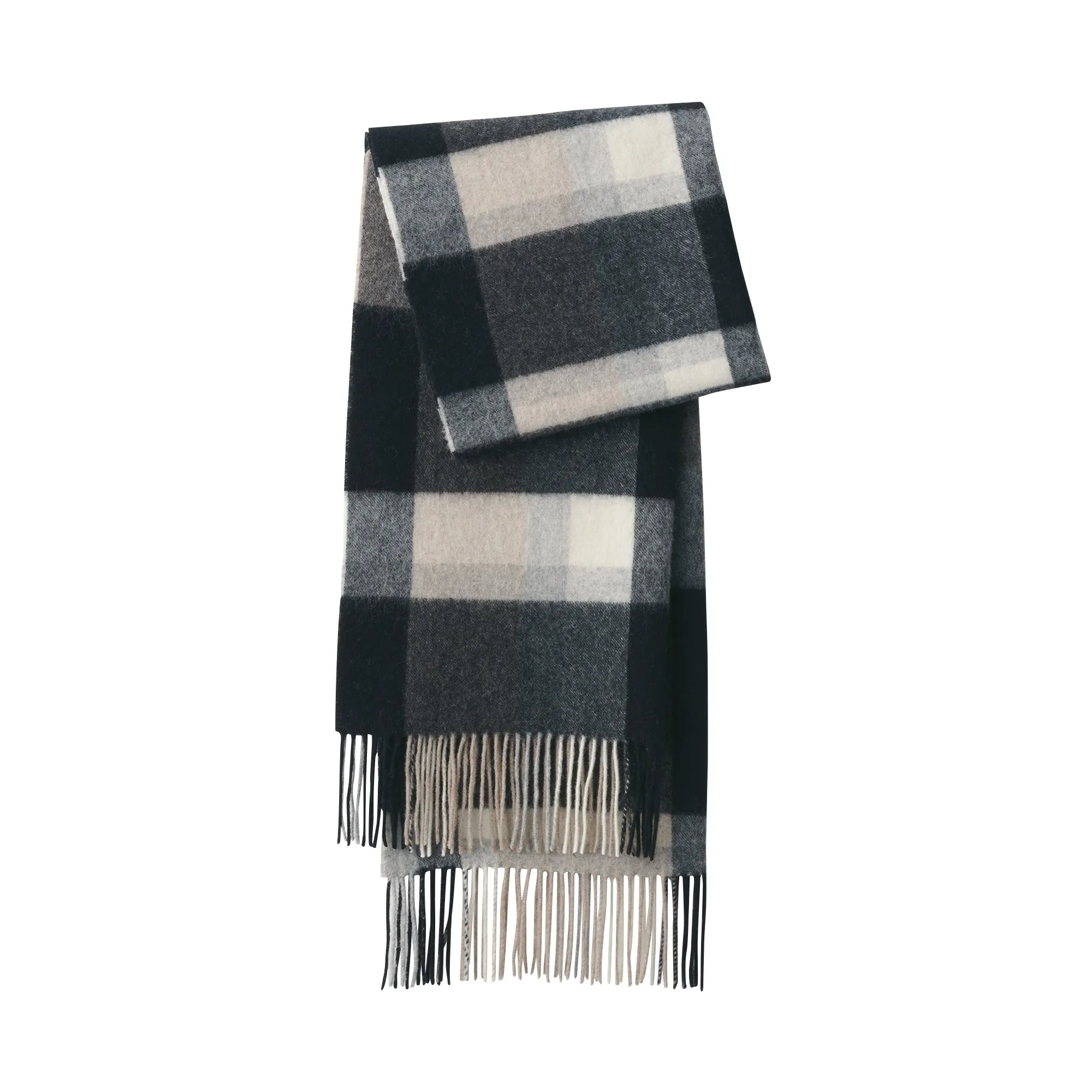Wool Blanket Patterned Stole