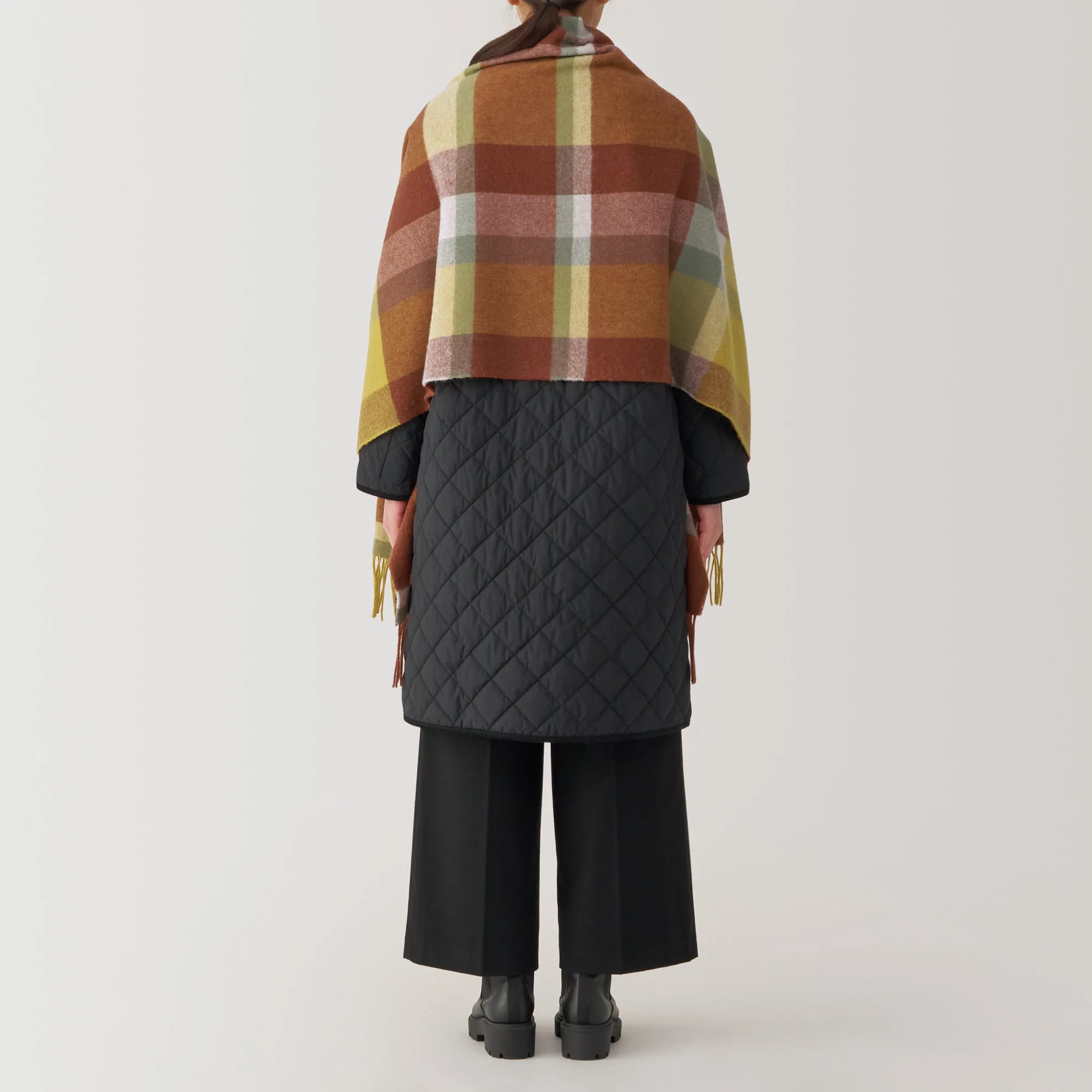 Wool Blanket Patterned Stole